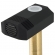 CS1S-RFRGB - 1 Element Boundary Layer Microphone with programmable RGB LED Touch Switch. Black